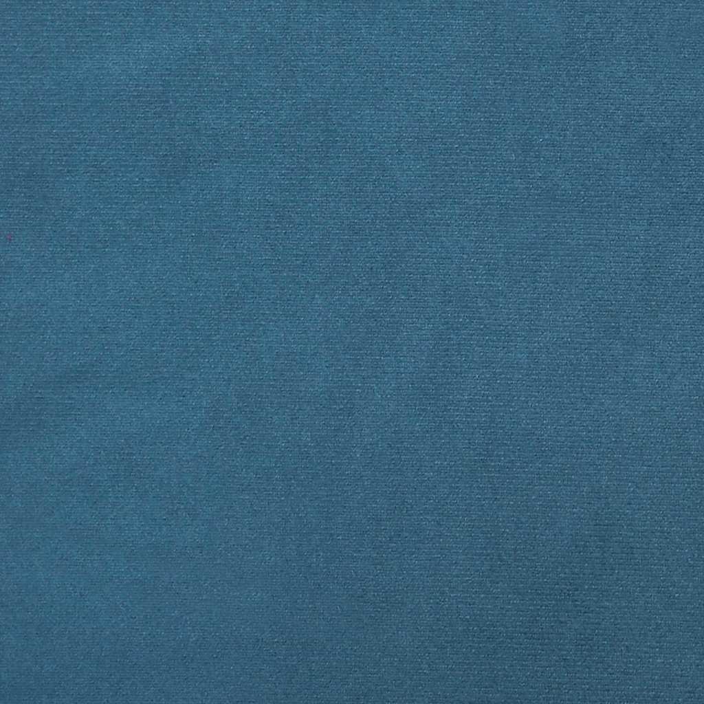 Letto a molle con materasso Blu 140 x 190 cm Velluto | homemem39