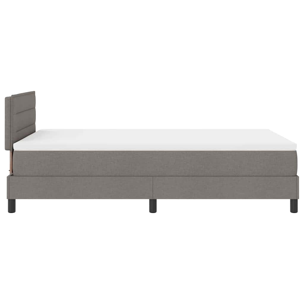 Letto a molle con strisce LED Talpa 120 x 190 cm Tessuto | homemem39