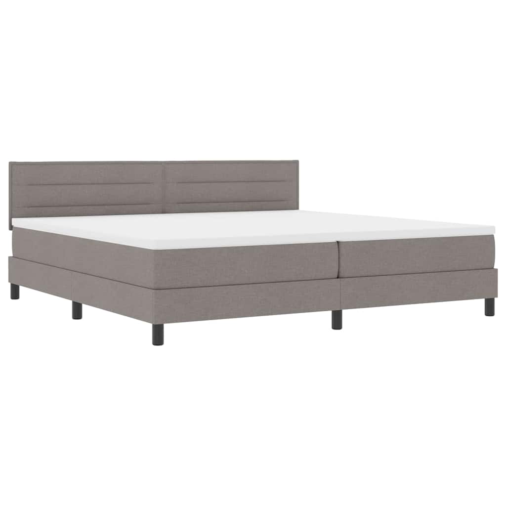 Letto a molle con materasso con led Talpa 200 x 200 cm Tessuto | homemem39