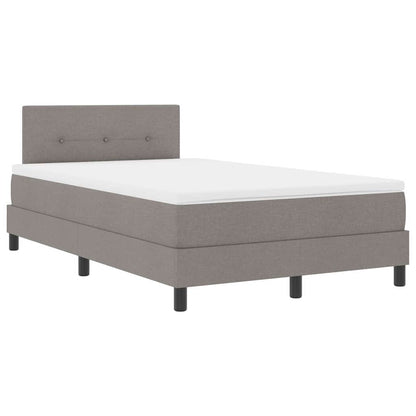 Letto a molle con strisce LED Talpa 120 x 200 cm Tessuto | homemem39