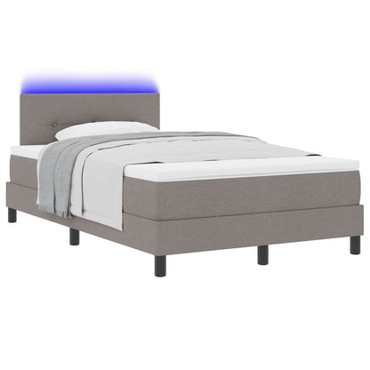 Letto a molle con strisce LED Talpa 120 x 200 cm Tessuto | homemem39