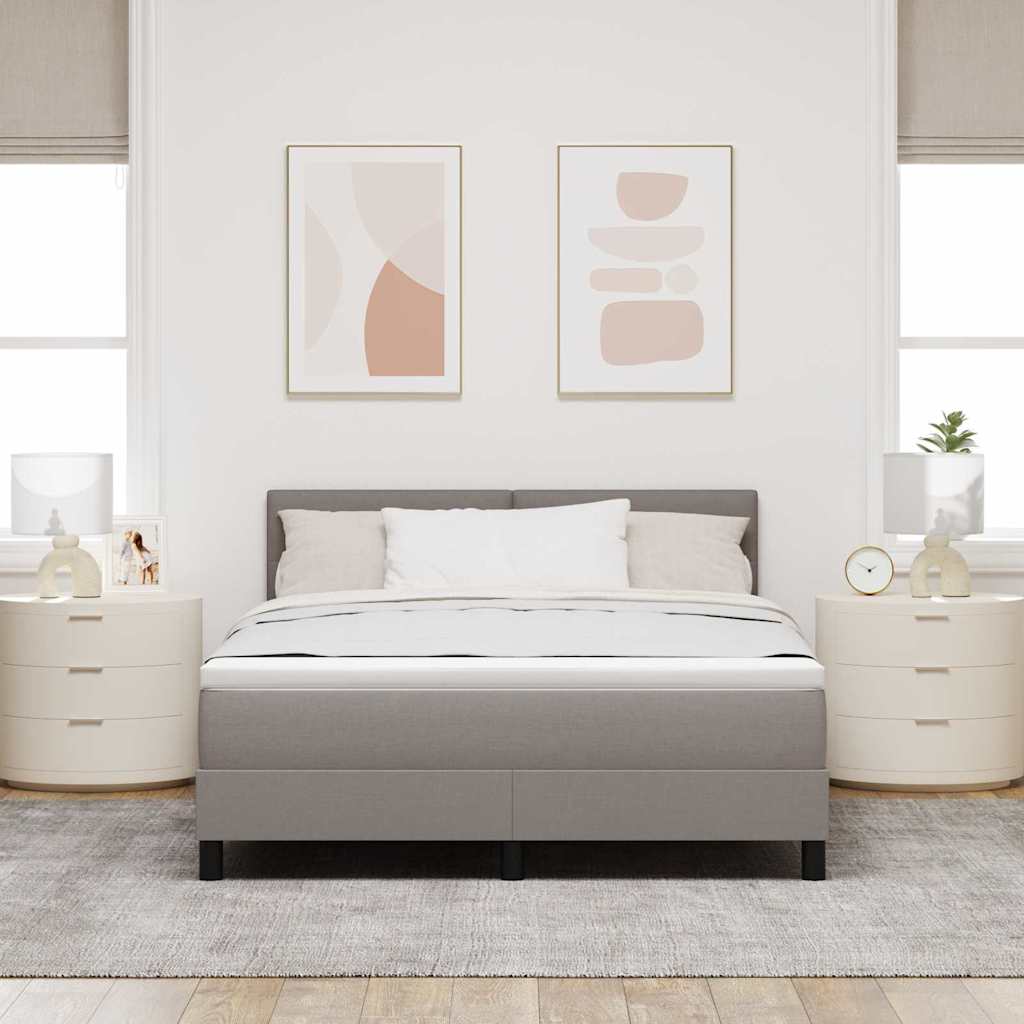 Letto a molle con cuscino Talpa 140 x 200 cm Tessuto | homemem39