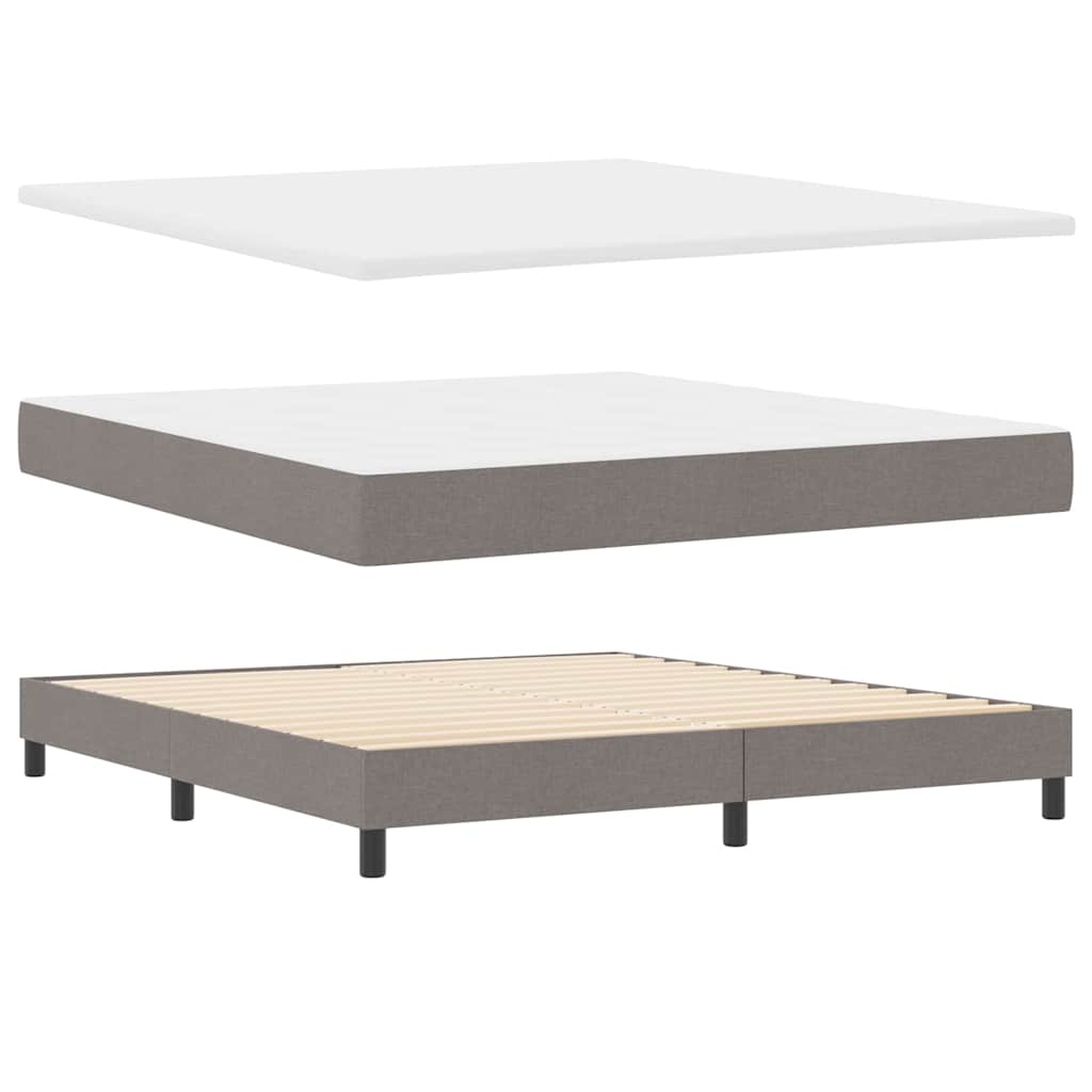 Letto a molle con strisce LED Talpa 180 x 200 cm Tessuto | homemem39