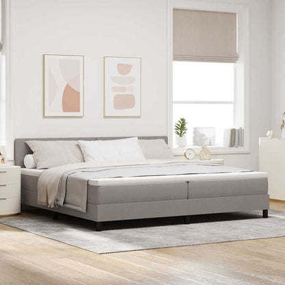 Letto a molle con strisce LED Talpa 200 x 200 cm Tessuto