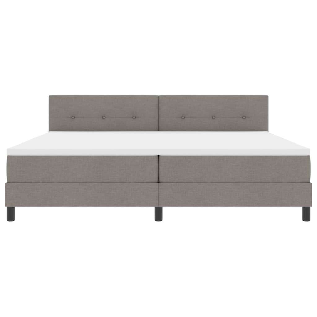 Letto a molle con strisce LED Talpa 200 x 200 cm Tessuto | homemem39
