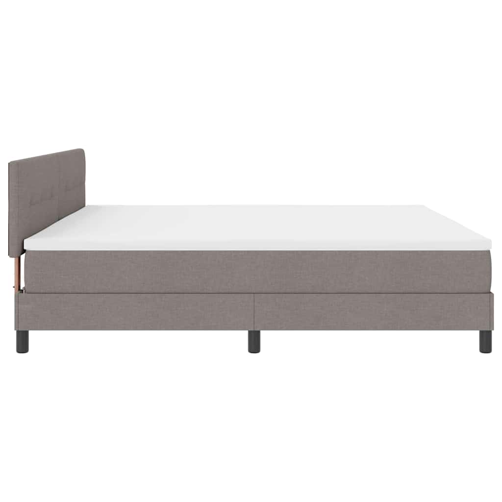 Letto a molle con strisce LED Talpa 200 x 200 cm Tessuto | homemem39