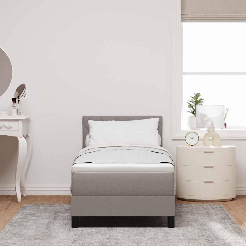 Letto a molle con strisce LED Talpa 80 x 200 cm Tessuto | homemem39