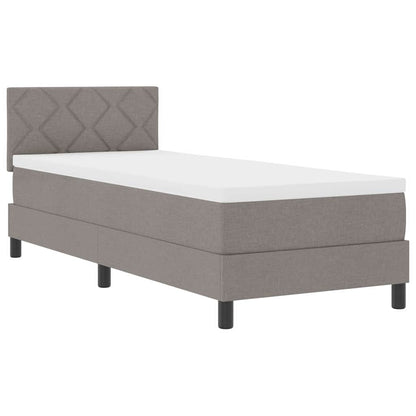 Letto a molle con strisce LED Talpa 80 x 200 cm Tessuto | homemem39