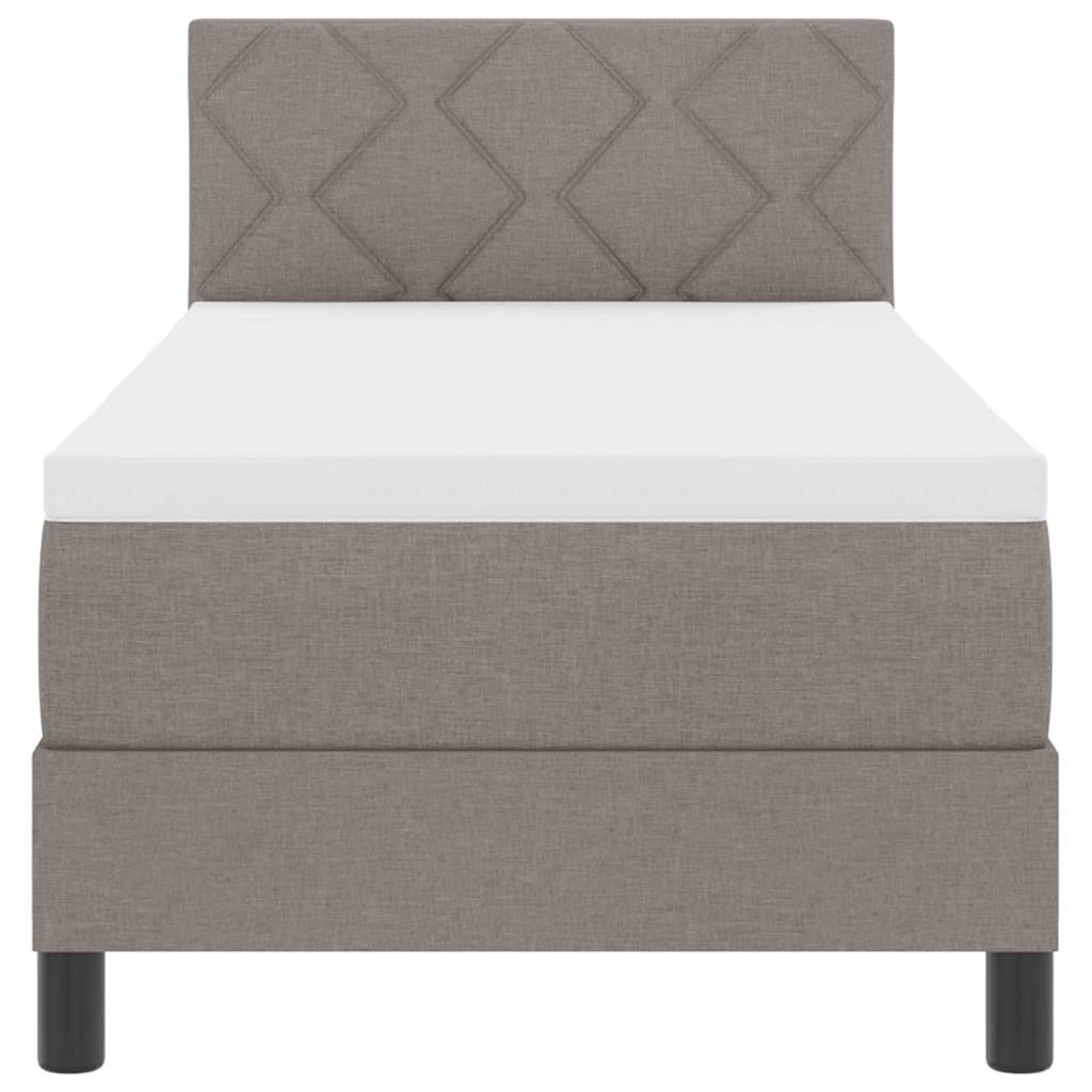 Letto a molle con strisce LED Talpa 80 x 200 cm Tessuto | homemem39