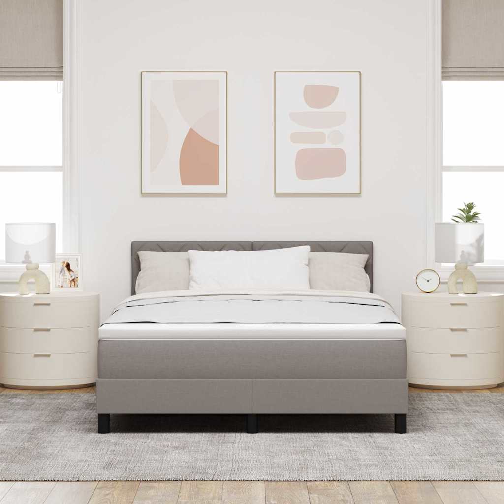 Letto a molle con cuscino Talpa 160 x 200 cm Tessuto | homemem39