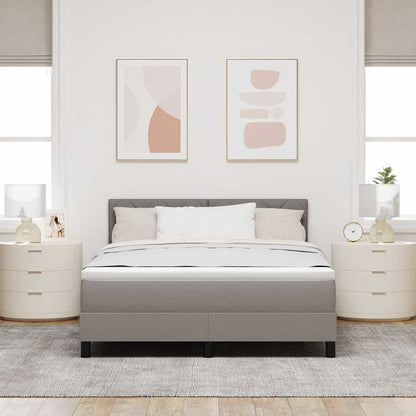 Letto a molle con cuscino Talpa 160 x 200 cm Tessuto | homemem39