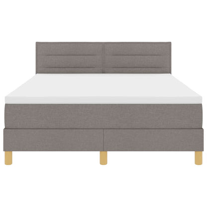 Letto a Sorgente LED con strisce LED Talpa 140 x 190 cm Tessuto | homemem39