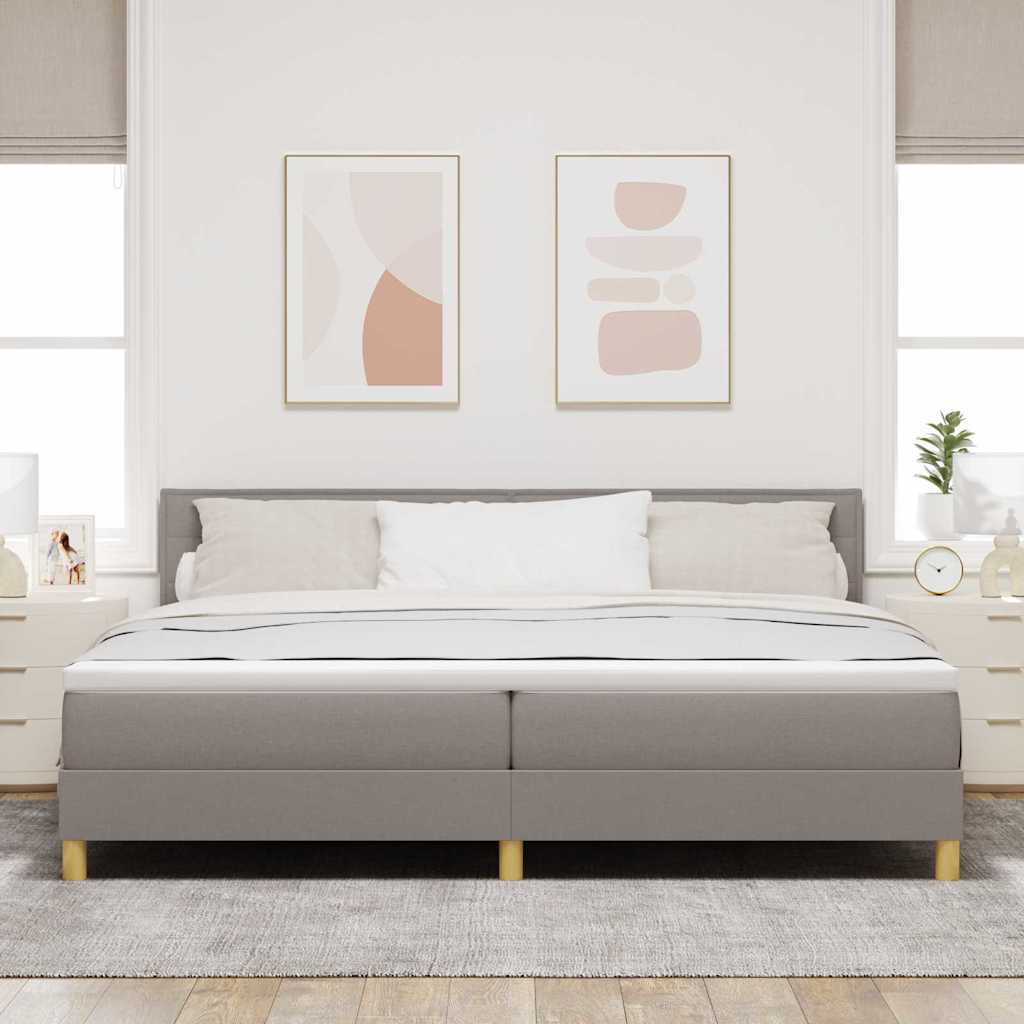 Letto a Sorgente LED con strisce LED Talpa 200 x 200 cm Tessuto | homemem39
