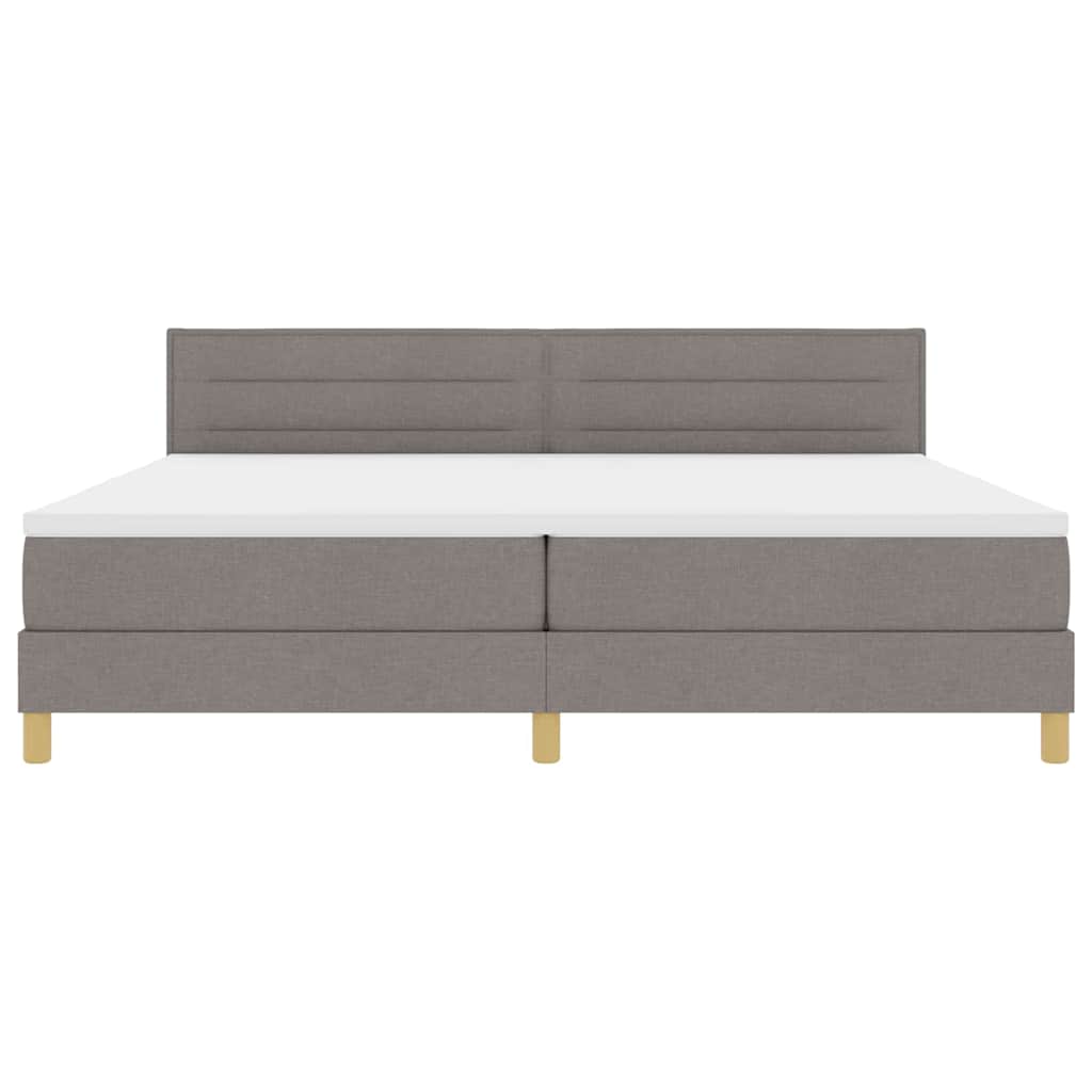 Letto a Sorgente LED con strisce LED Talpa 200 x 200 cm Tessuto | homemem39