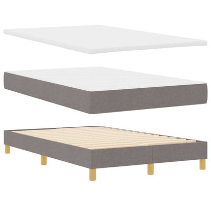Letto a Sorgente LED con testiera Talpa 120 x 190 cm Tessuto | homemem39