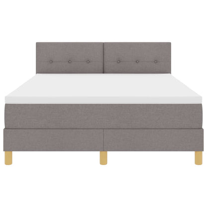 Letto a Sorgente LED con strisce LED Talpa 160 x 200 cm Tessuto | homemem39