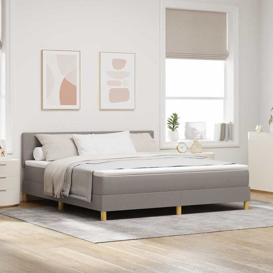 Letto a Sorgente LED con strisce LED Talpa 180 x 200 cm Tessuto | homemem39