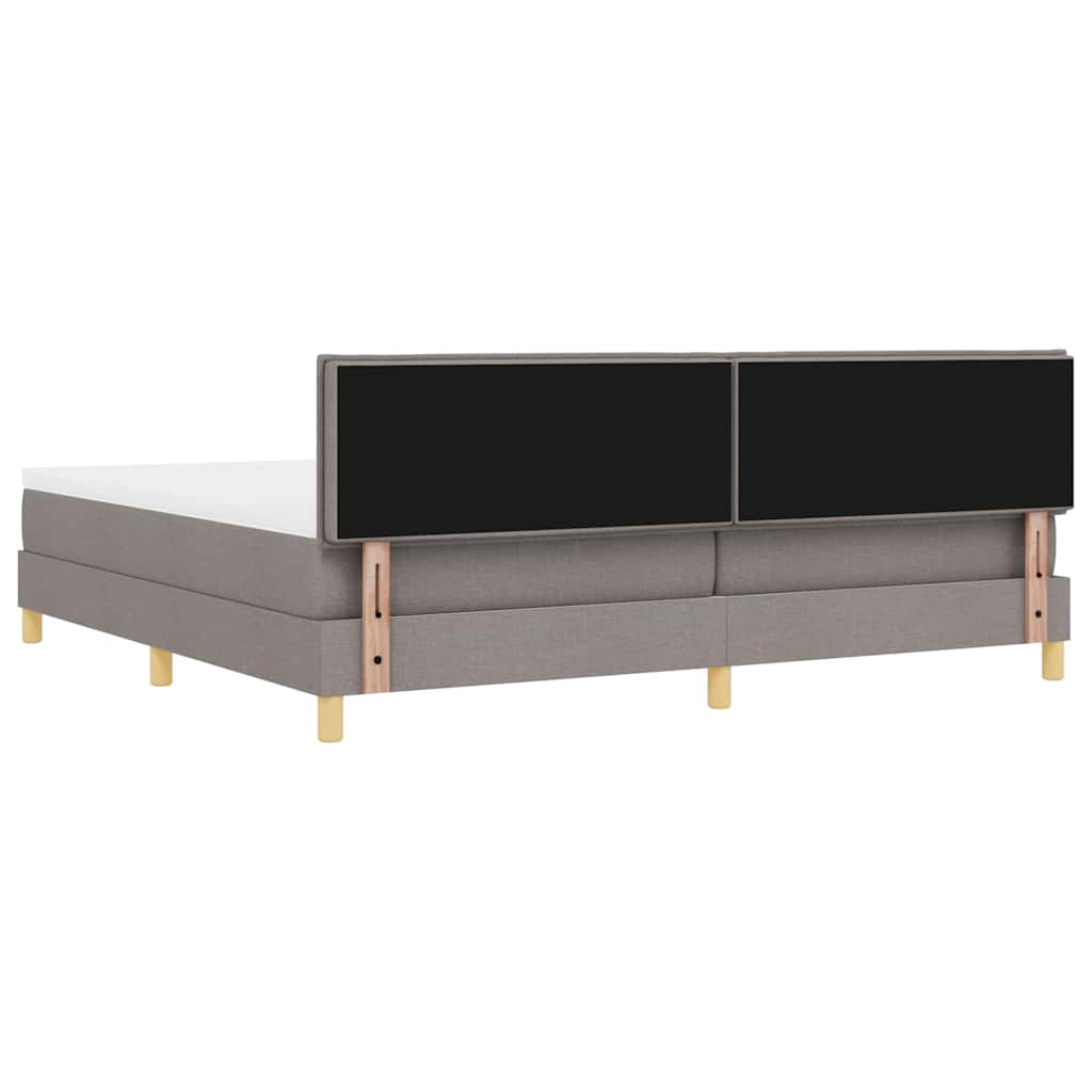Letto a Sorgente LED con cuscino Talpa 200 x 200 cm Tessuto | homemem39