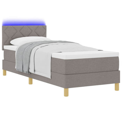 Letto a Sorgente LED con strisce LED Talpa 80 x 200 cm Tessuto | homemem39