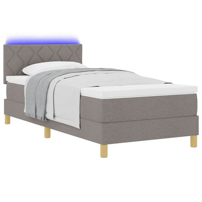 Letto a Sorgente LED con strisce LED Talpa 100 x 200 cm Tessuto | homemem39