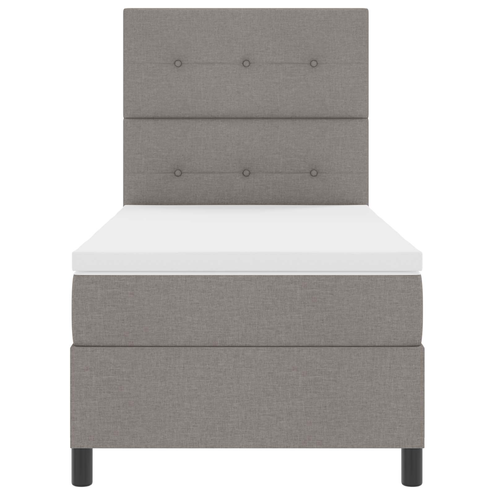 Letto a molle con strisce LED Talpa 80 x 200 cm Tessuto | homemem39