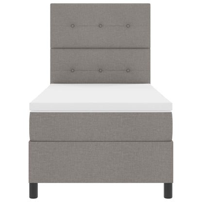 Letto a molle con strisce LED Talpa 90 x 190 cm Tessuto | homemem39