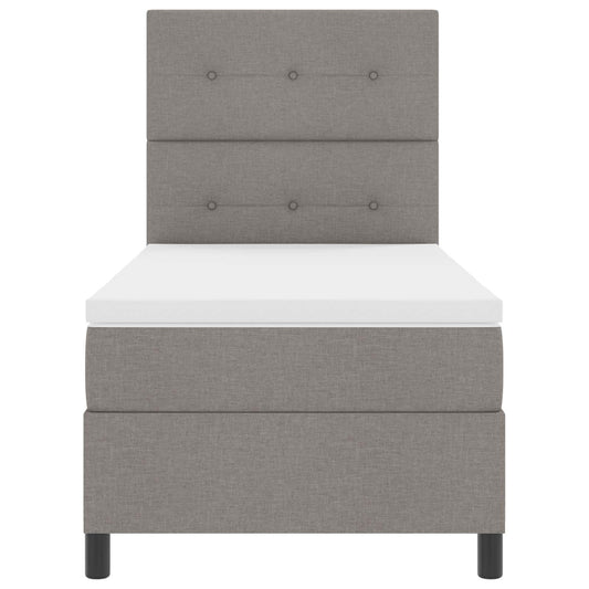 Letto a molle con strisce LED Talpa 90 x 190 cm Tessuto | homemem39