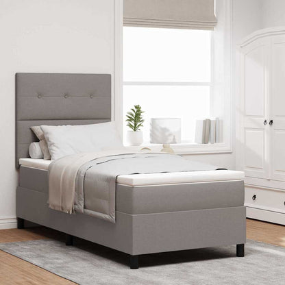 Letto a molle con strisce LED Talpa 100 x 200 cm Tessuto | homemem39