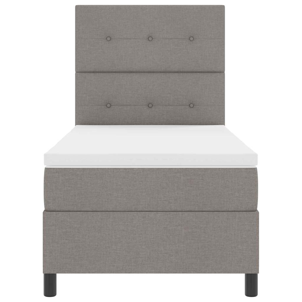 Letto a molle con strisce LED Talpa 100 x 200 cm Tessuto | homemem39