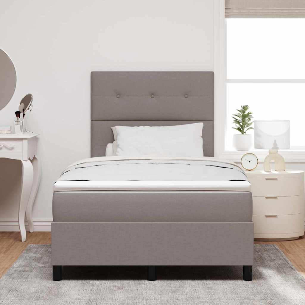 Letto a molle con strisce LED Talpa 120 x 190 cm Tessuto | homemem39