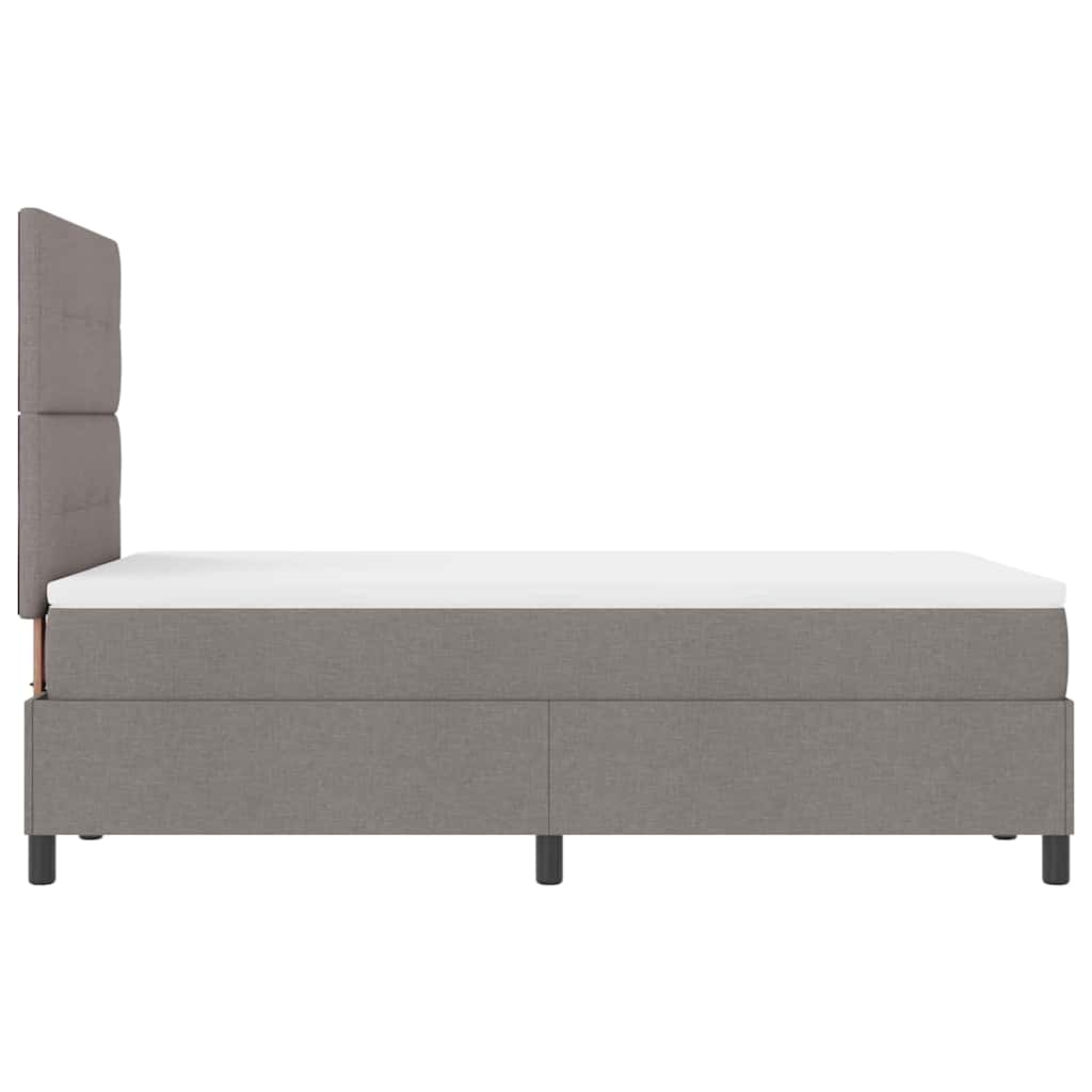 Letto a molle con strisce LED Talpa 120 x 190 cm Tessuto | homemem39