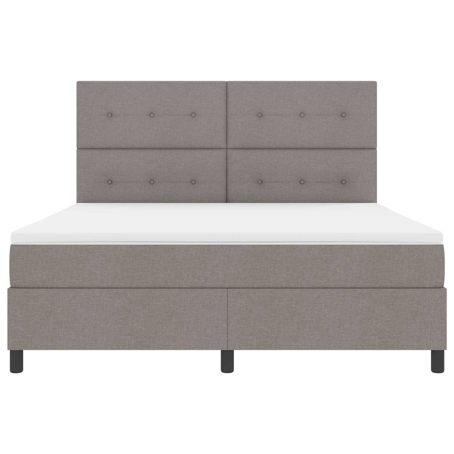 Letto a molle con strisce LED Talpa 180 x 200 cm Tessuto | homemem39