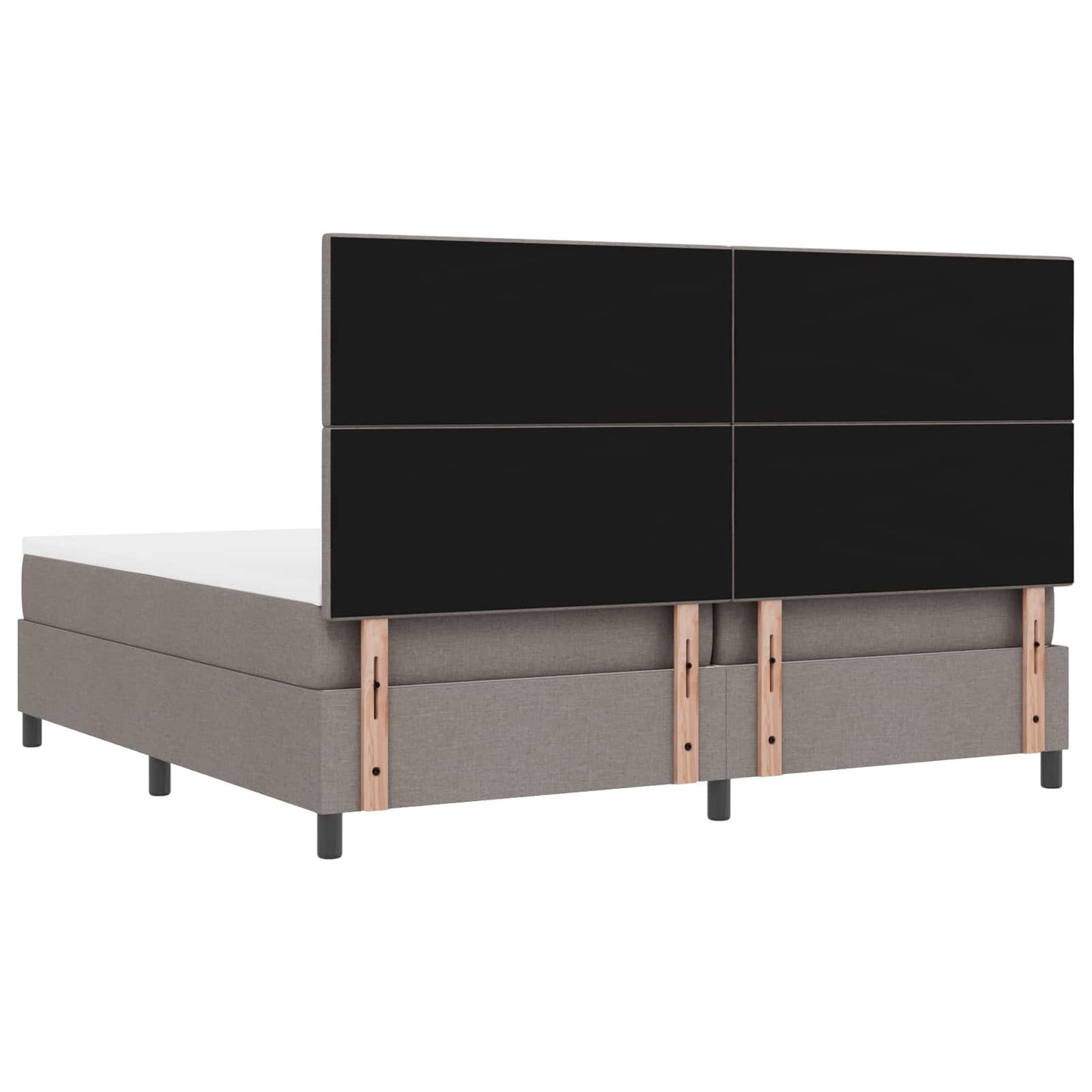 Letto a molle con strisce LED Talpa 200 x 200 cm Tessuto | homemem39
