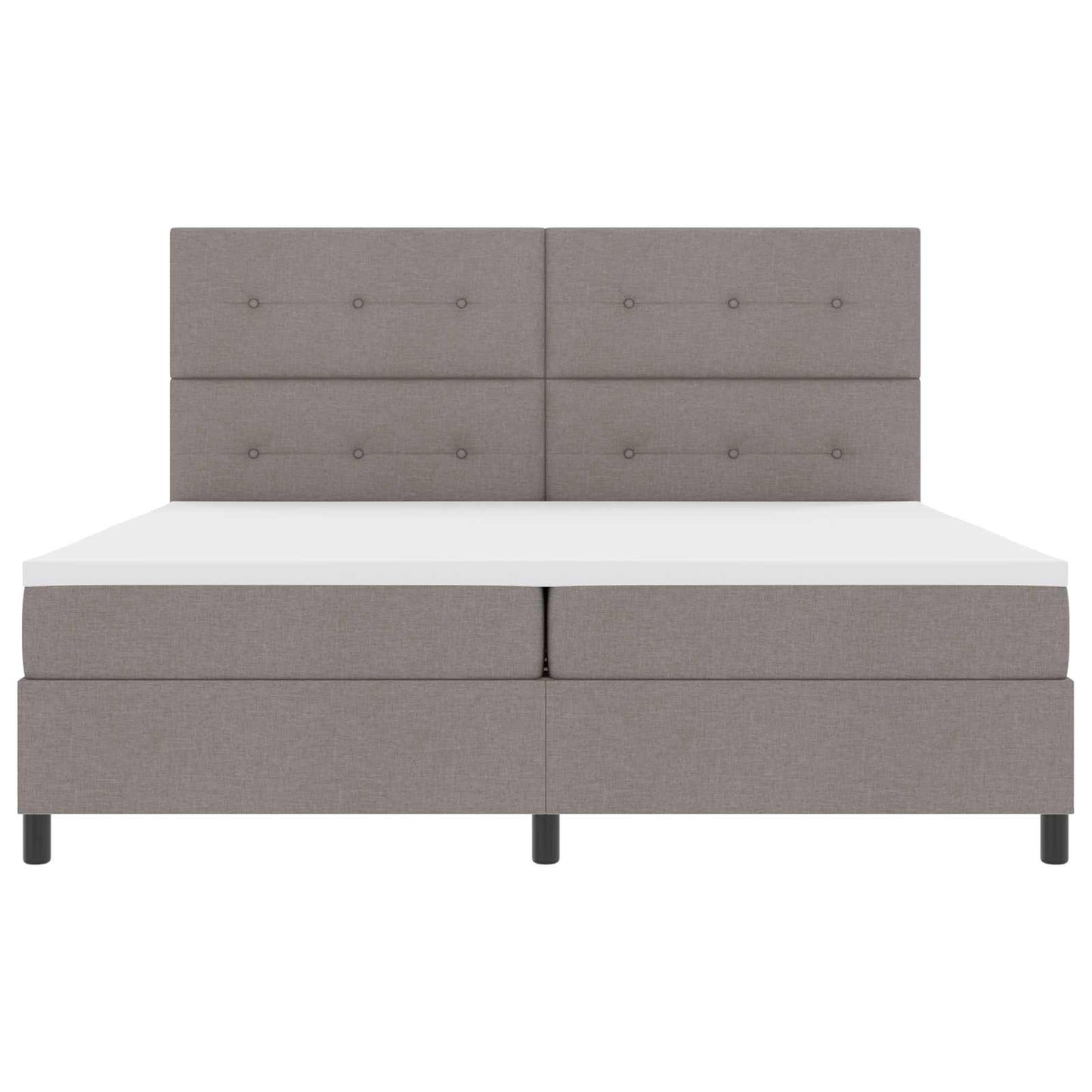 Letto a molle con strisce LED Talpa 200 x 200 cm Tessuto | homemem39