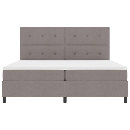 Letto a molle con strisce LED Talpa 200 x 200 cm Tessuto | homemem39