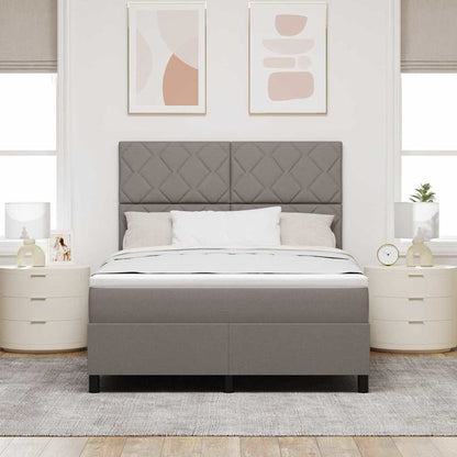 Letto a molle con strisce LED Talpa 140 x 190 cm Tessuto | homemem39