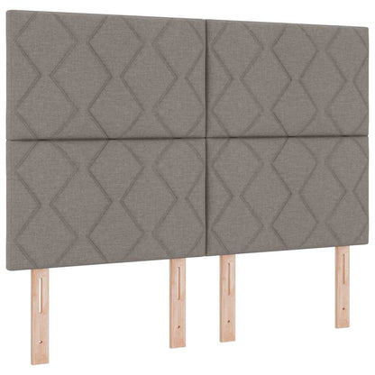 Letto a molle con strisce LED Talpa 140 x 190 cm Tessuto | homemem39