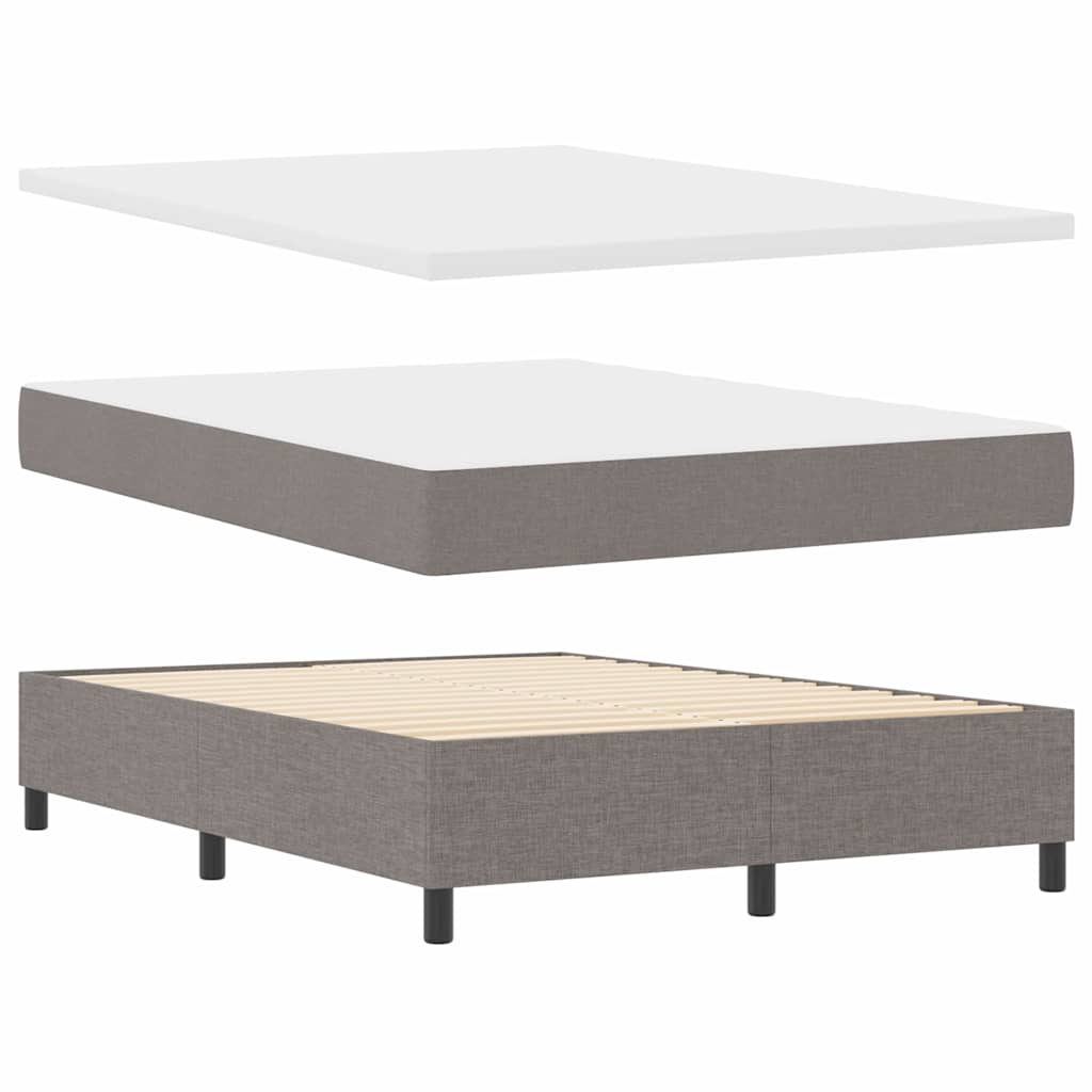 Letto a molle con strisce LED Talpa 140 x 190 cm Tessuto | homemem39