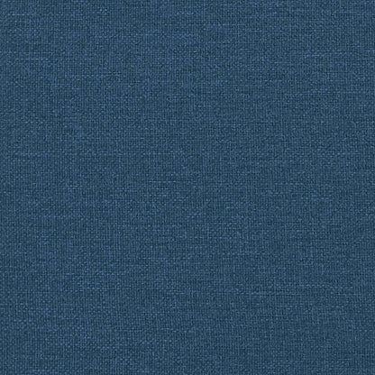 Letto a molle con strisce LED Blu 140 x 200 cm Tessuto | homemem39