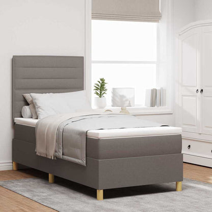 Letto a Sorgente LED con materasso Talpa 90 x 190 cm Tessuto | homemem39