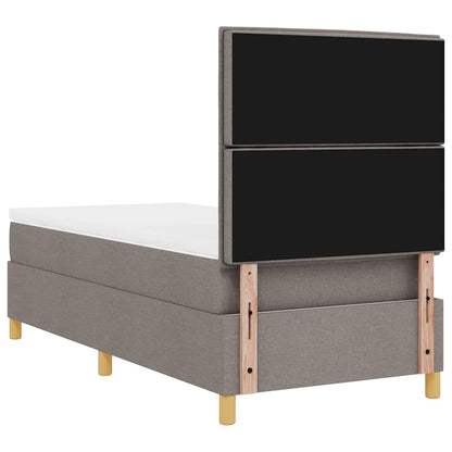 Letto a Sorgente LED con materasso Talpa 90 x 190 cm Tessuto | homemem39