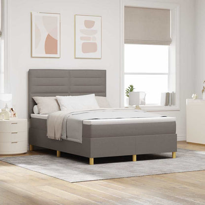 Letto a Sorgente LED con materasso Talpa 140 x 190 cm Tessuto | homemem39