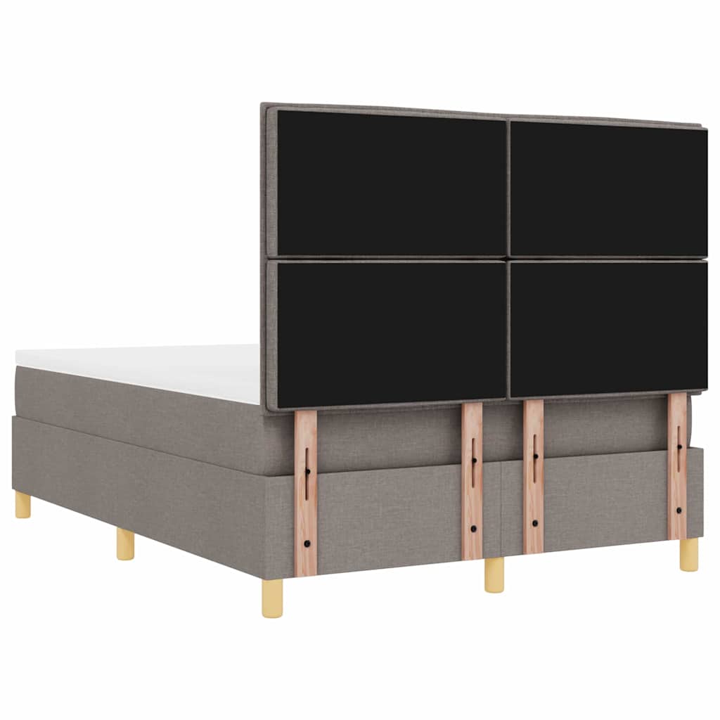 Letto a Sorgente LED con materasso Talpa 140 x 190 cm Tessuto | homemem39