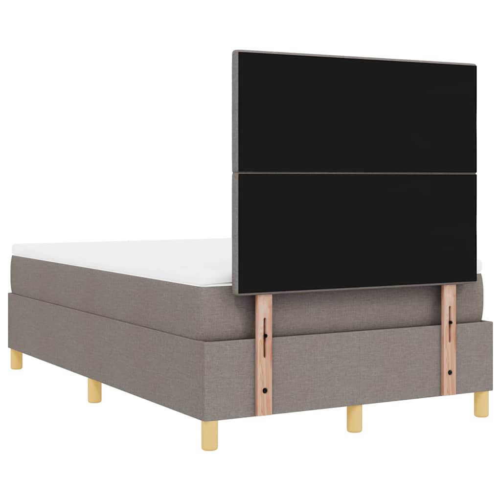 Letto a Sorgente LED con testiera Talpa 120 x 190 cm Tessuto | homemem39