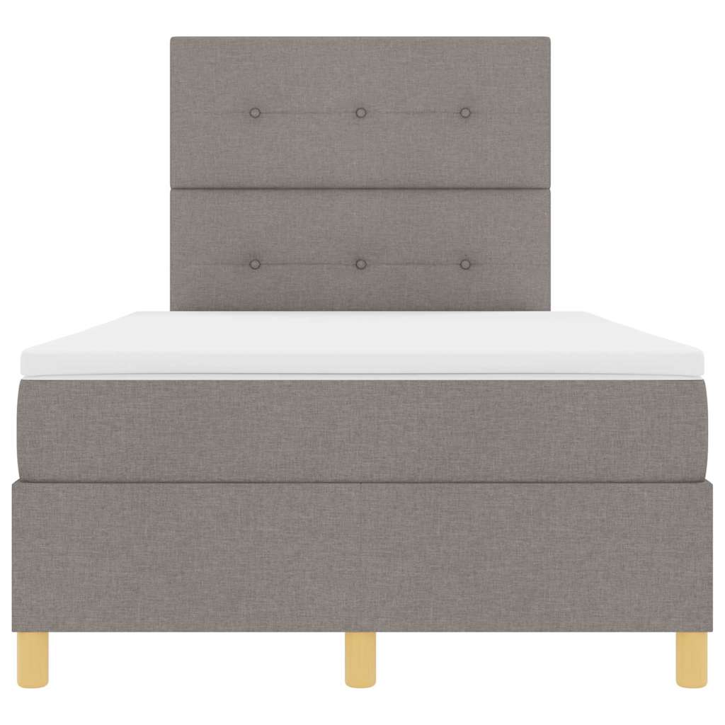 Letto a Sorgente LED con testiera Talpa 120 x 190 cm Tessuto | homemem39
