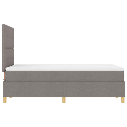Letto a Sorgente LED con testiera Talpa 120 x 190 cm Tessuto | homemem39