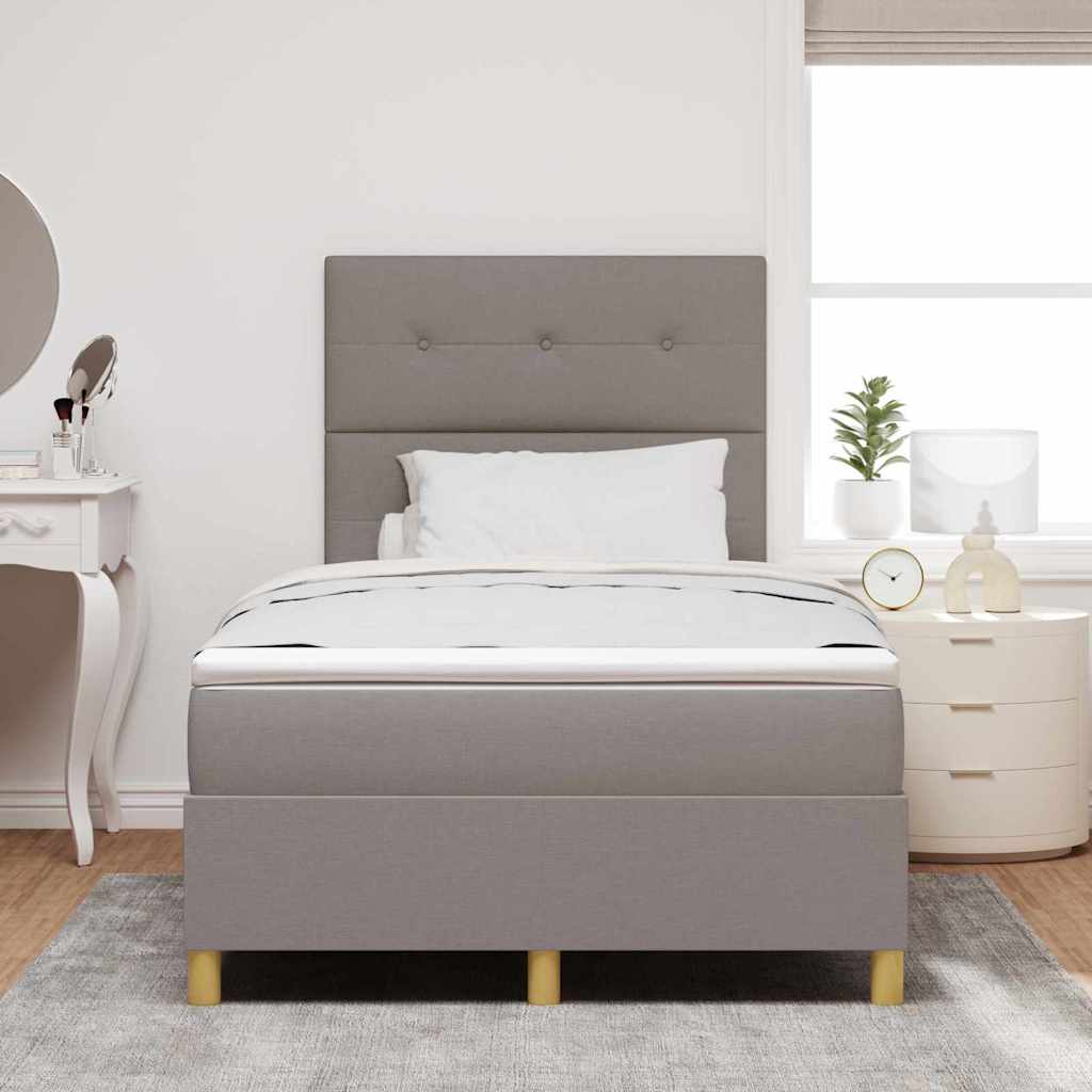 Letto a Sorgente LED con cuscino Talpa 120 x 200 cm Tessuto | homemem39