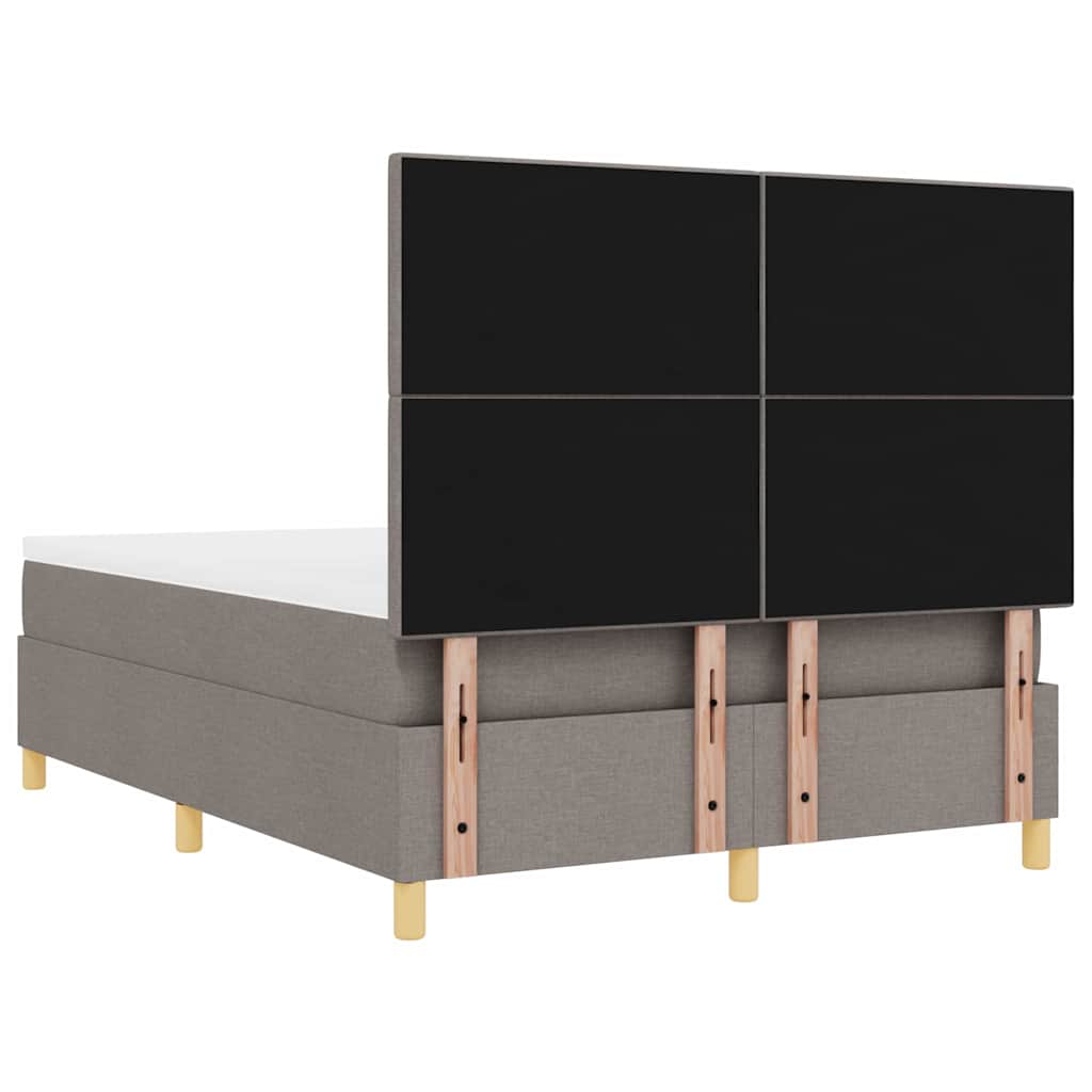 Letto a Sorgente LED con testiera Talpa 160 x 200 cm Tessuto | homemem39