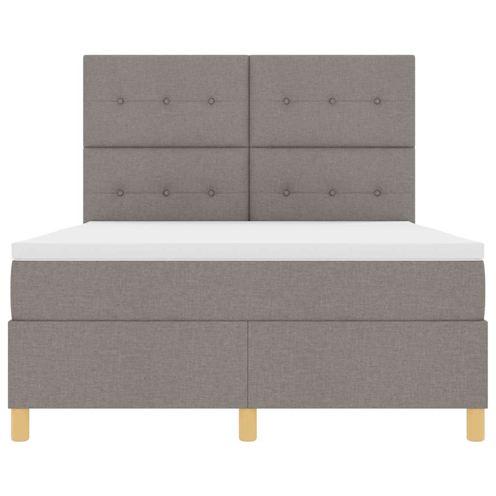 Letto a Sorgente LED con testiera Talpa 160 x 200 cm Tessuto | homemem39