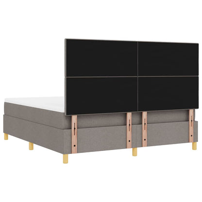 Letto a Sorgente LED con testiera Talpa 180 x 200 cm Tessuto | homemem39
